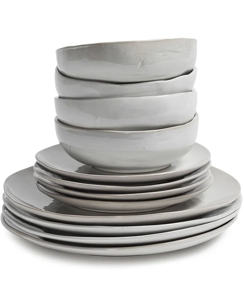 Serax La Mère Dinner-Set (12-teilig) - Weiß Weiß