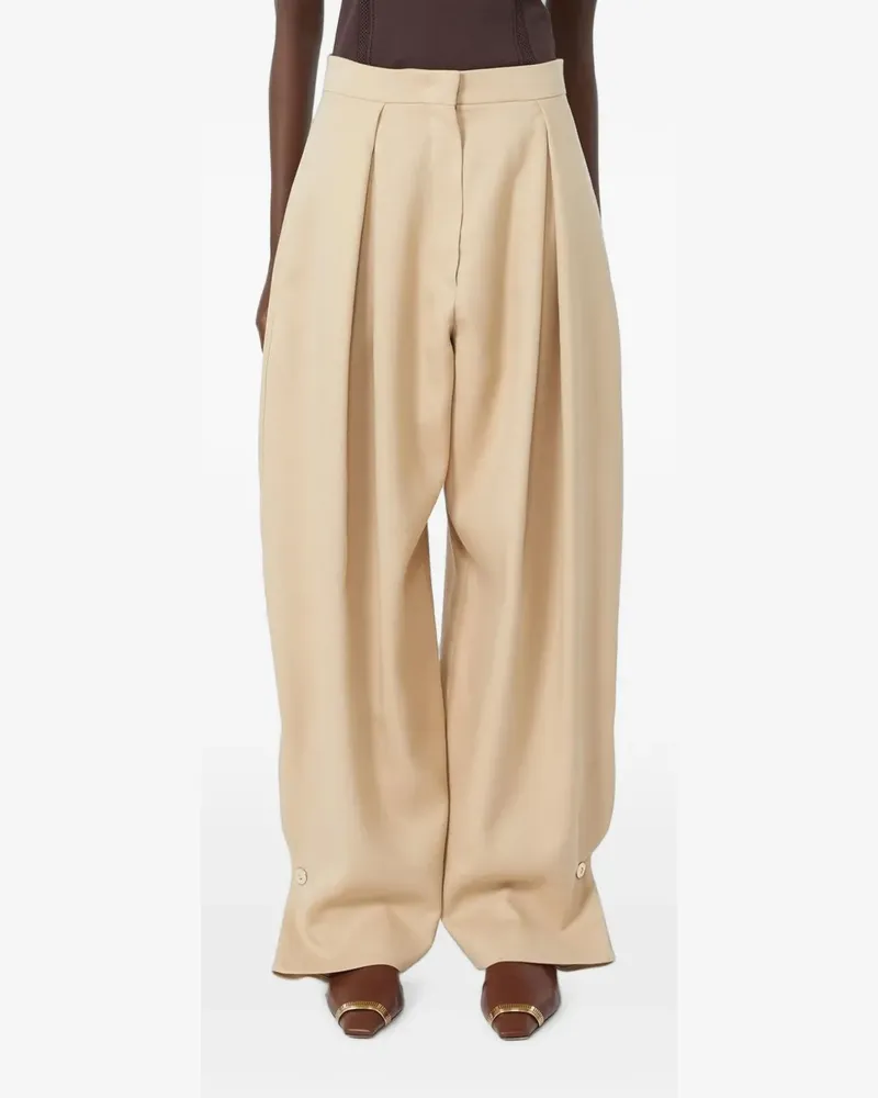SPORTMAX Hose aus Gabardine - Nude Nude