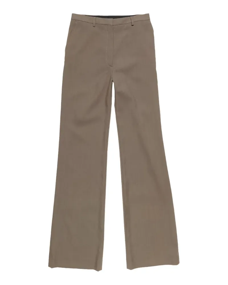 Acne Studios button trousers - Nude Nude
