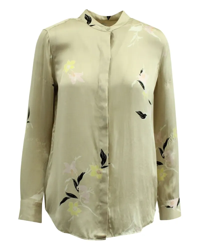 Equipment floral-print shirt - Nude Nude