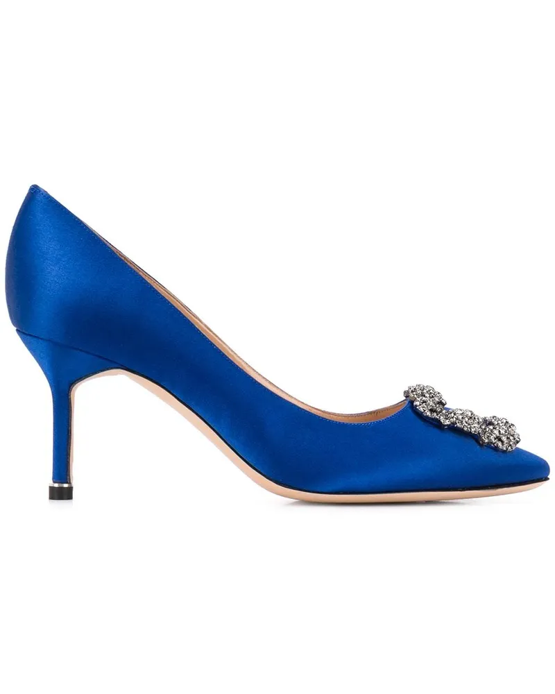 Manolo Blahnik Hangisi' Pumps - Blau Blau