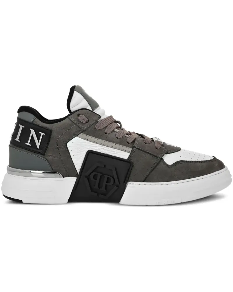 Philipp Plein Phantom Kicks Sneakers - Grau Grau