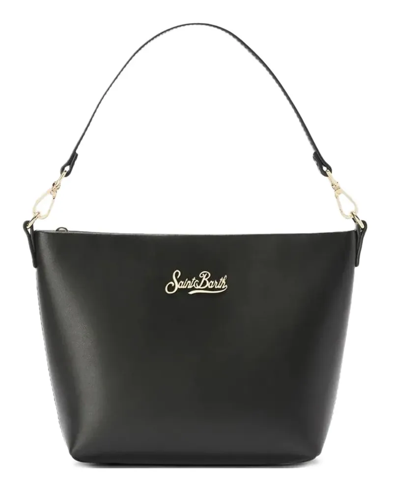 MC2 Saint Barth Aline leather tote bag - Schwarz Schwarz