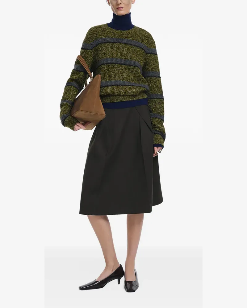 JNBY Gestreifter Pullover - Grün Grün