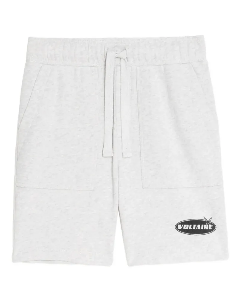 Zadig & Voltaire Shorts mit Kordelzug - Grau Grau