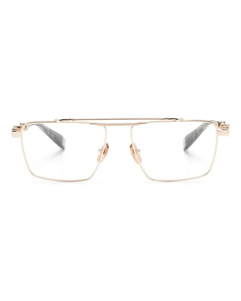 Balmain Brigade VI Brille mit eckigem Gestell - Gold Gold
