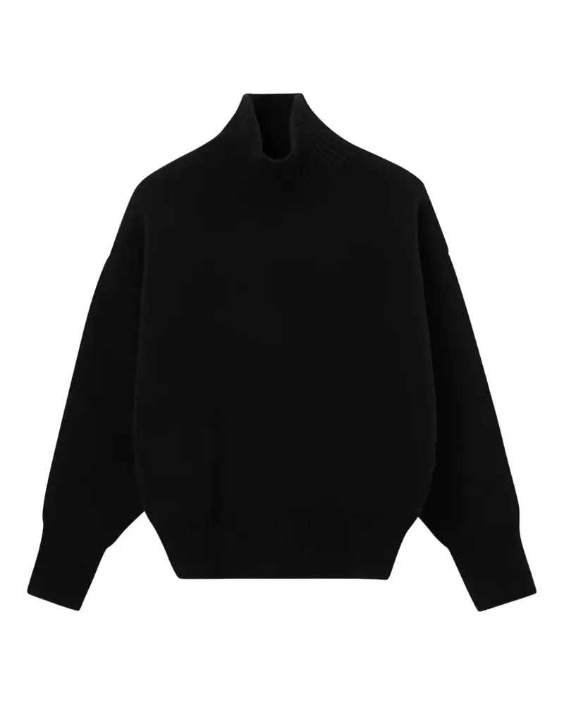 Róhe high-neck wool sweater - Schwarz Schwarz