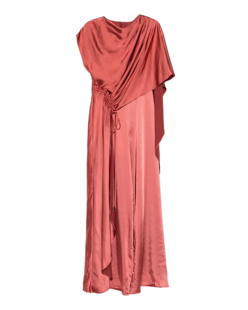 Amsale Drapiertes Maxikleid - Rot Rot