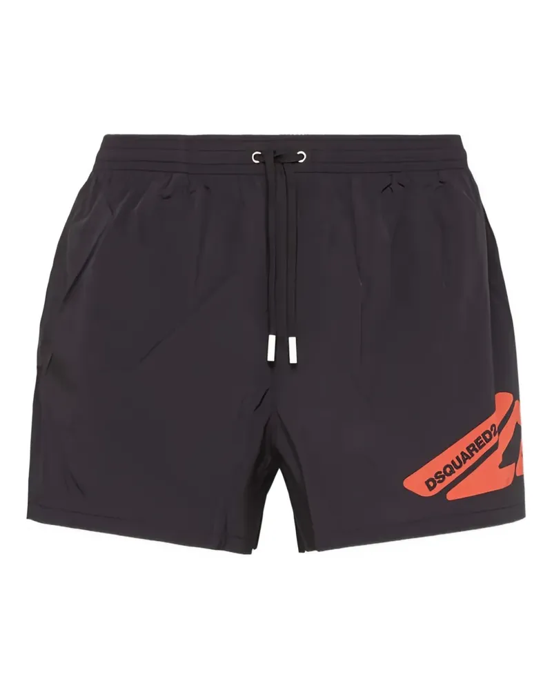 Dsquared2 Icon New Generation swim shorts - Schwarz Schwarz