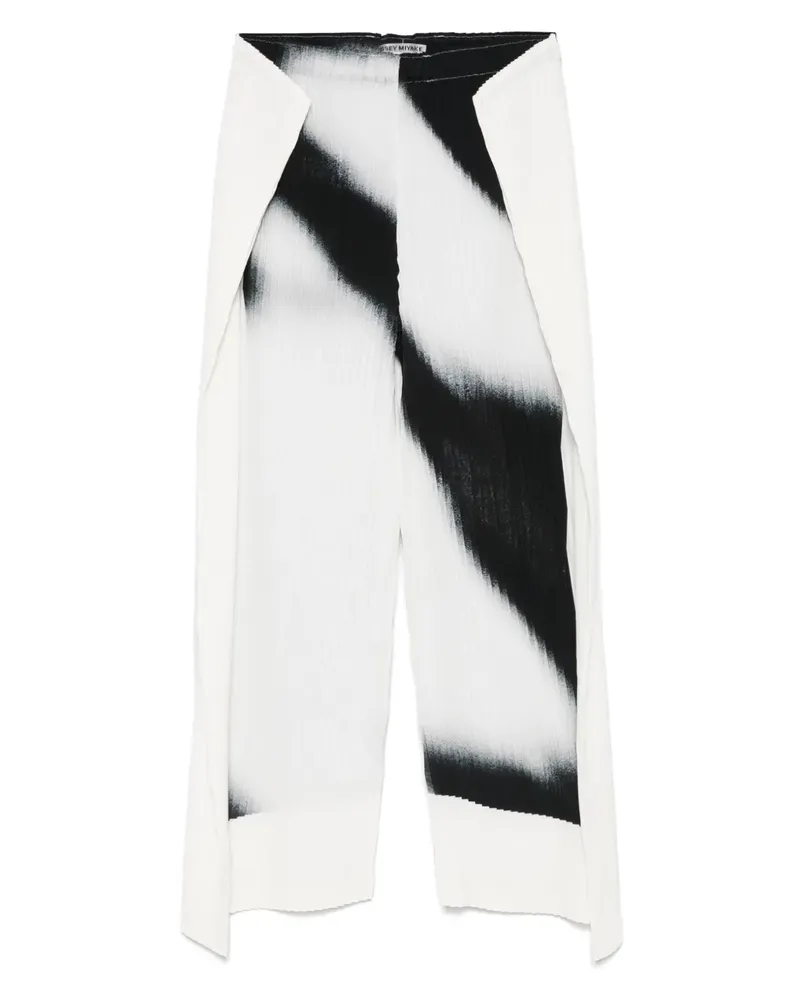 Issey Miyake Shadow Study Hose - Weiß Weiß