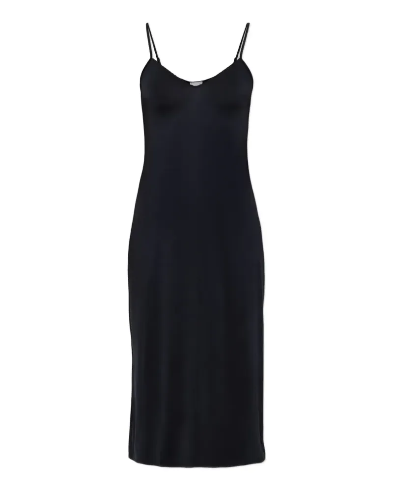 Hanro Satin Deluxe slip nightdress - Schwarz Schwarz