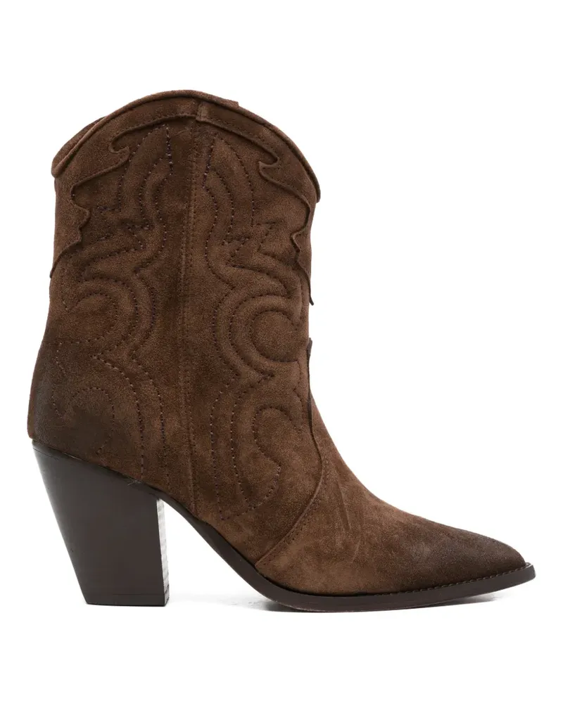 Julie Dee patterned boots - Braun Braun