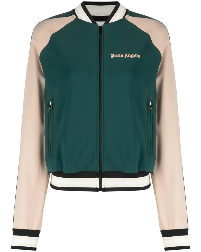 Palm Angels Bomberjacke mit Reißverschluss - Blau Blau