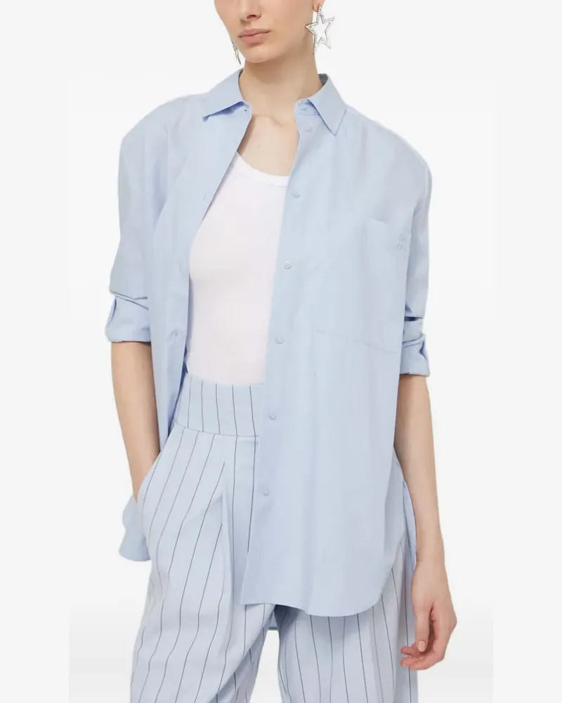 HUGO BOSS Hemd mit aufgesetzter Tasche - Blau Blau