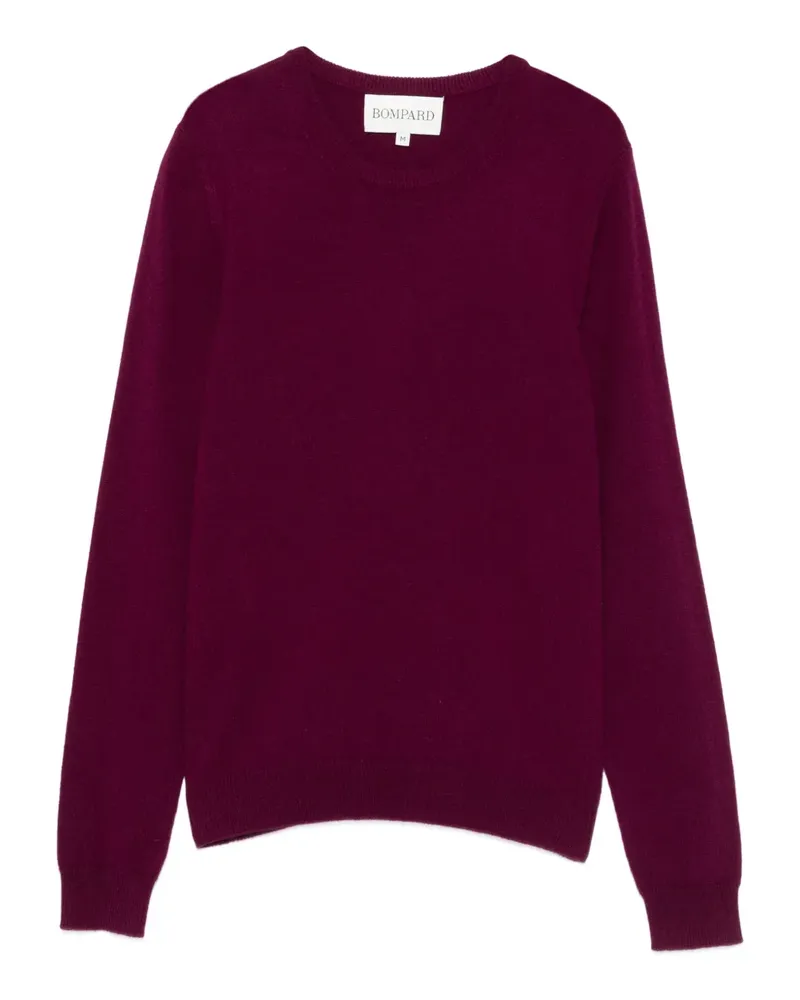 Eric Bompard Kaschmirpullover mit Rundhalsausschnitt - Violett Violett