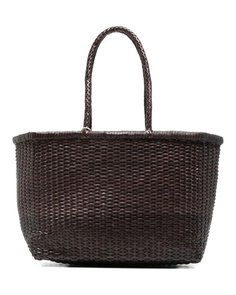 Dragon Diffusion big B Weave woven tote bag - Braun Braun