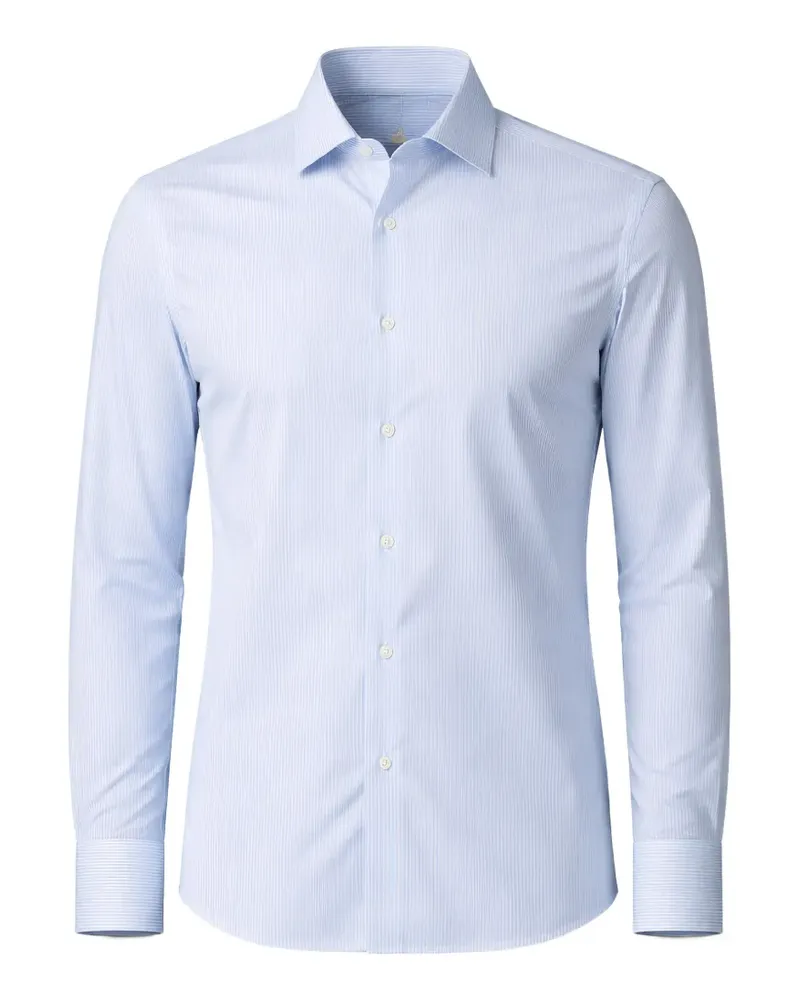 Pal Zileri vertical-stripe shirt - Blau Blau