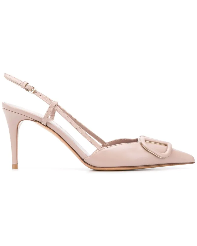 Valentino Garavani VLogo Pumps 80mm - Rosa Rosa