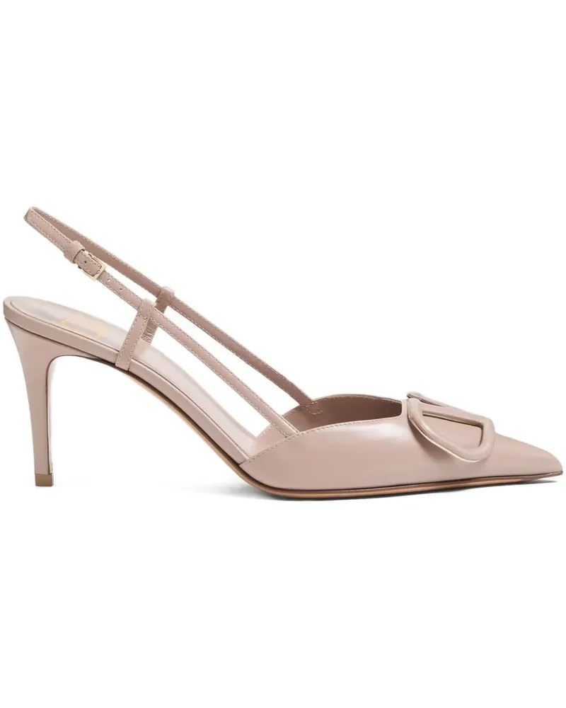 Valentino Garavani VLogo Pumps 80mm - Rosa Rosa