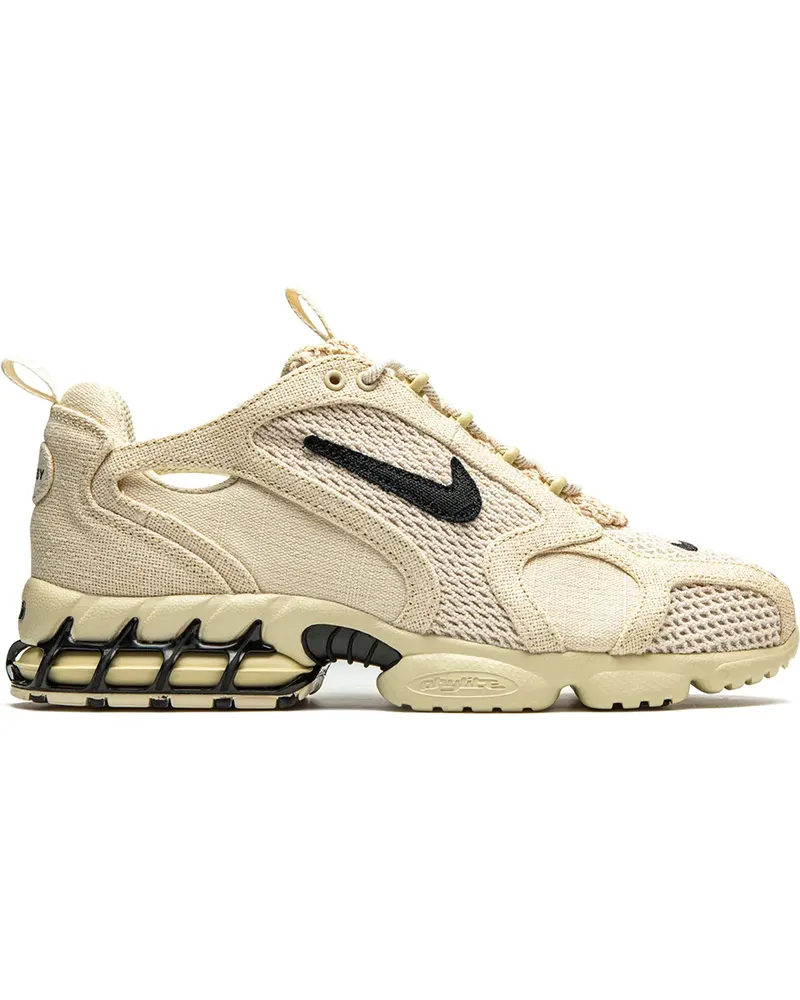 Nike x Stüssy 'Air Zoom Spiridon Caged' Sneakers - Nude Nude