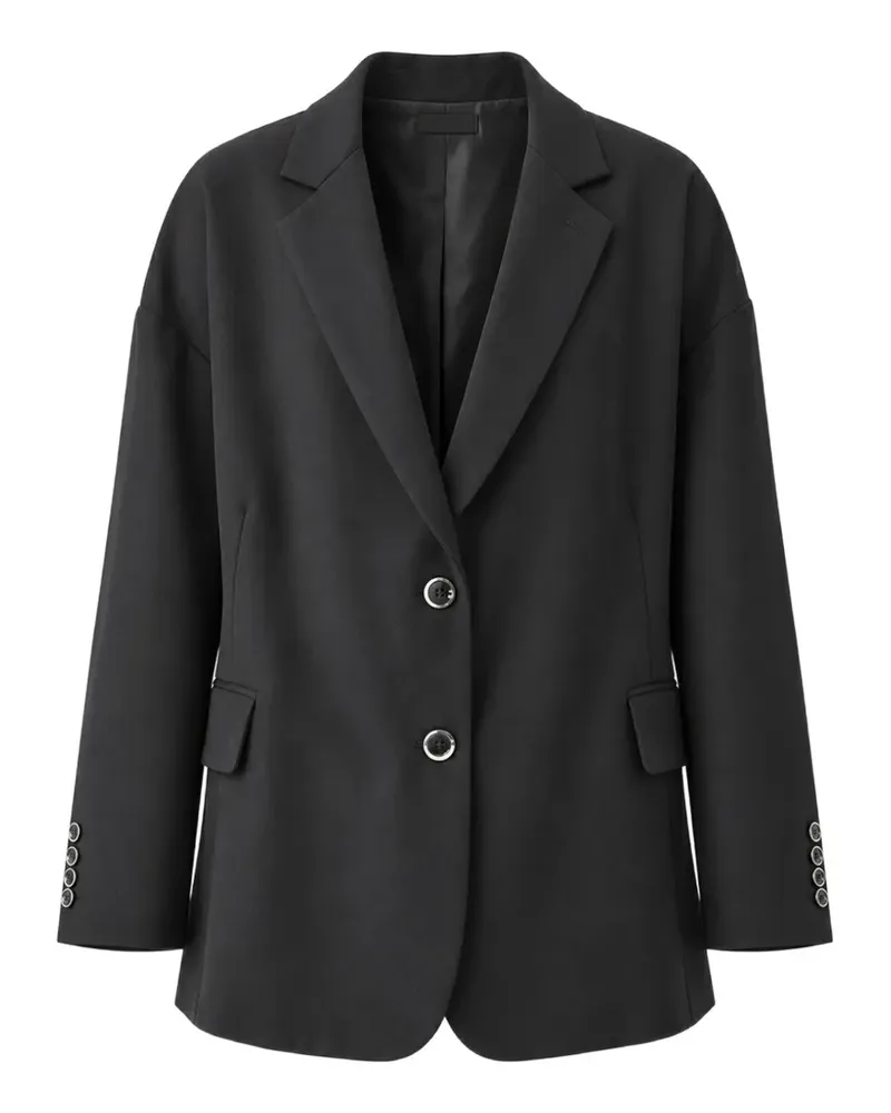 nine:inthe:morning Tecla Oversized-Blazer - Schwarz Schwarz