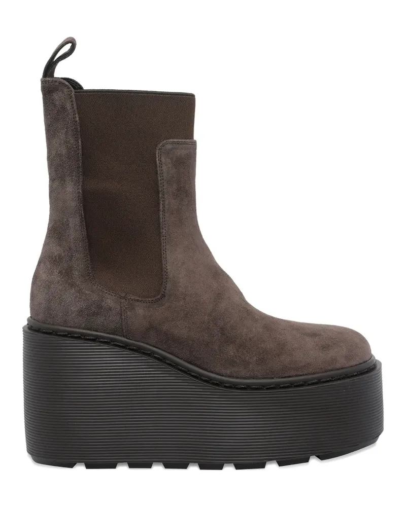 Vic Matié F20 suede boots - Braun Braun