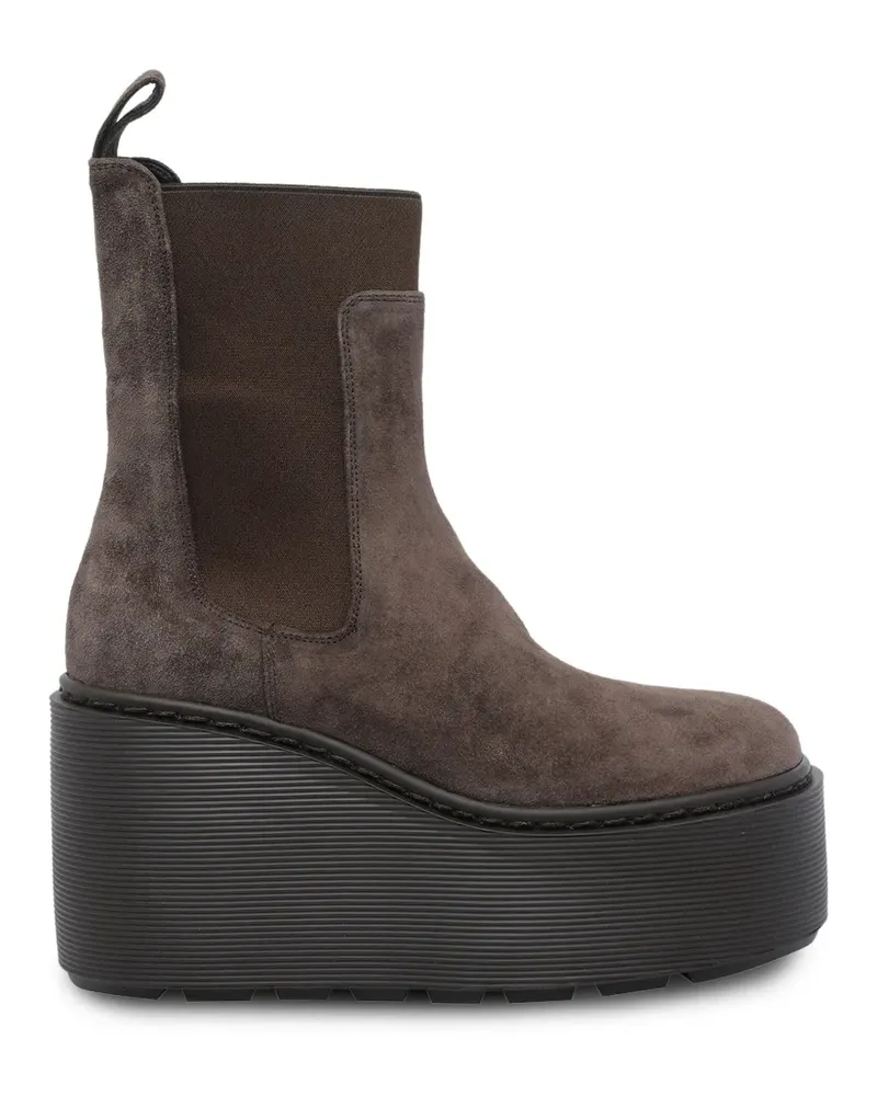 Vic Matié F20 suede boots - Braun Braun