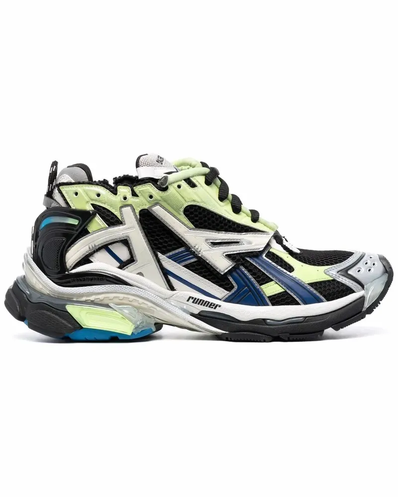 Balenciaga Sneakers mit dicker Sohle - Schwarz Schwarz