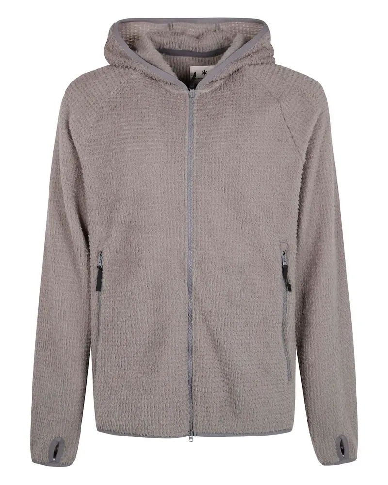 Snow Peak Thermo Control Kapuzenjacke - Grau Grau