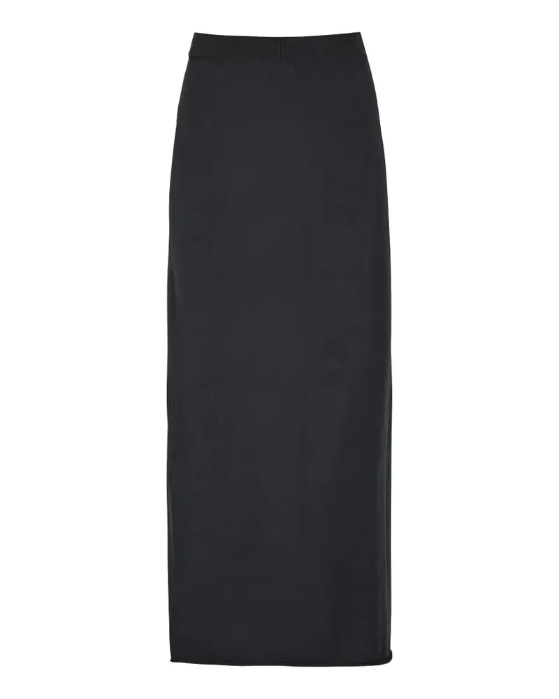 Lisa Yang Charlotta knitted skirt - Grau Grau