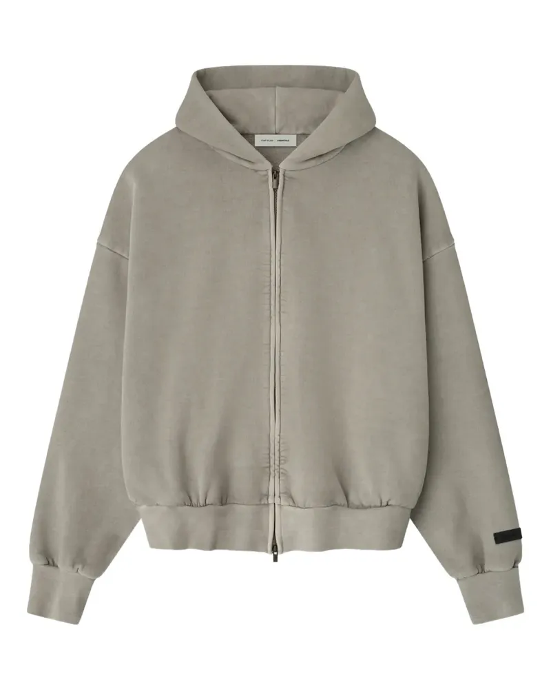 Fear of God Classic embroidered hoodie - Grau Grau