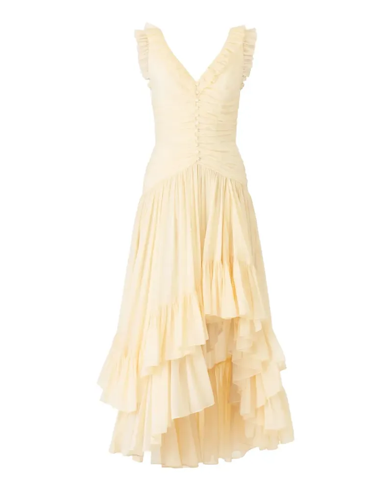 Cinq à Sept Asymmetrisches Rosalba Kleid - Nude Nude