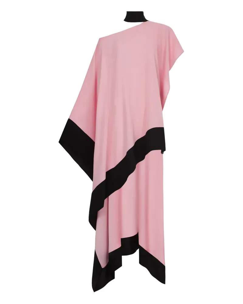Taller Marmo Kleid mit asymmetrischem Saum - Rosa Rosa