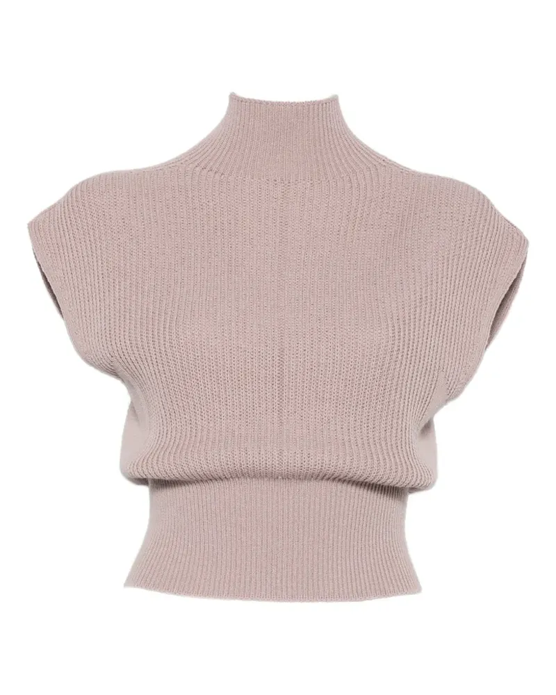 Rick Owens Geripptes Oberteil - Rosa Rosa