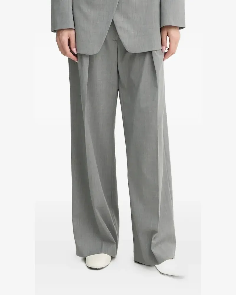 Day Birger et Mikkelsen Hose mit Bundfalten - Grau Grau