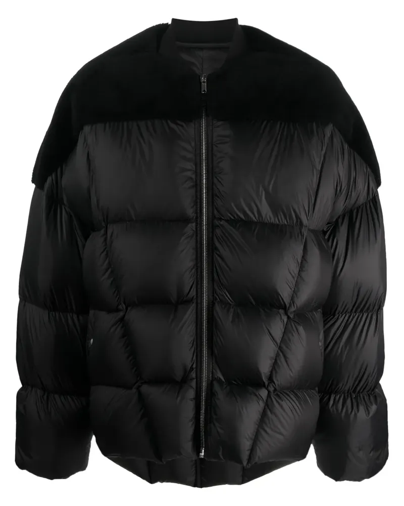 Rick Owens Luxor Flight Daunenjacke - Schwarz Schwarz