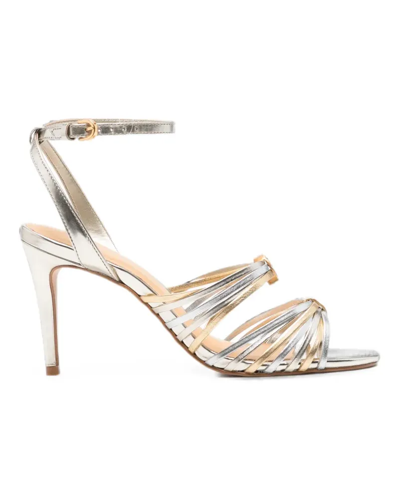 CARRANO multi-strap metallic sandals - Silber Silber