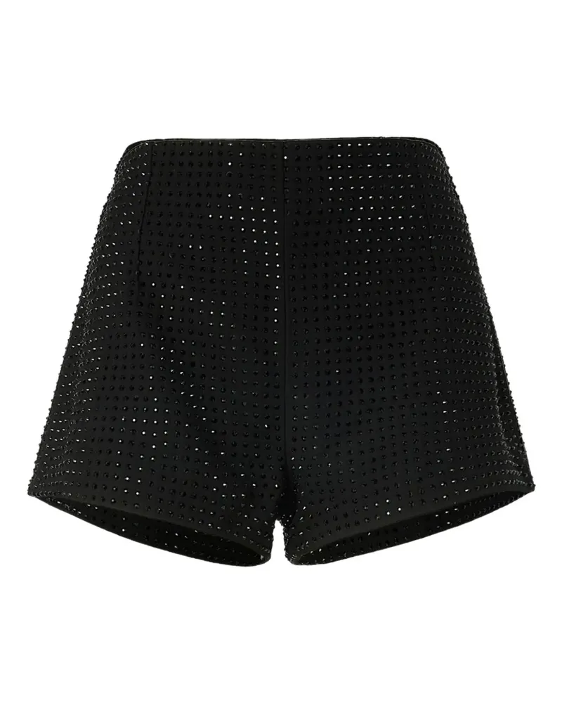 Pinko Shorts mit Strass - Schwarz Schwarz