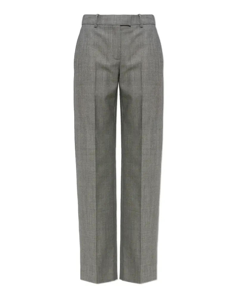 Alexander McQueen Hose mit Bügelfalten - Grau Grau