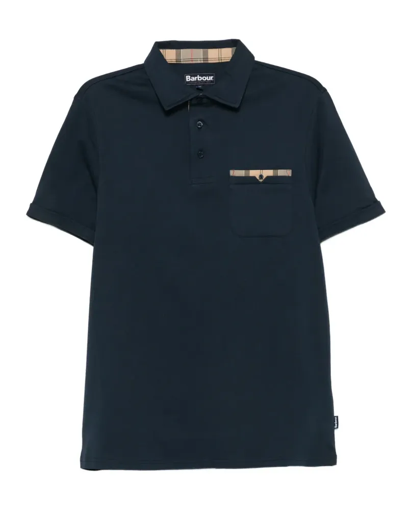 Barbour chest-pocket polo shirt - Blau Blau