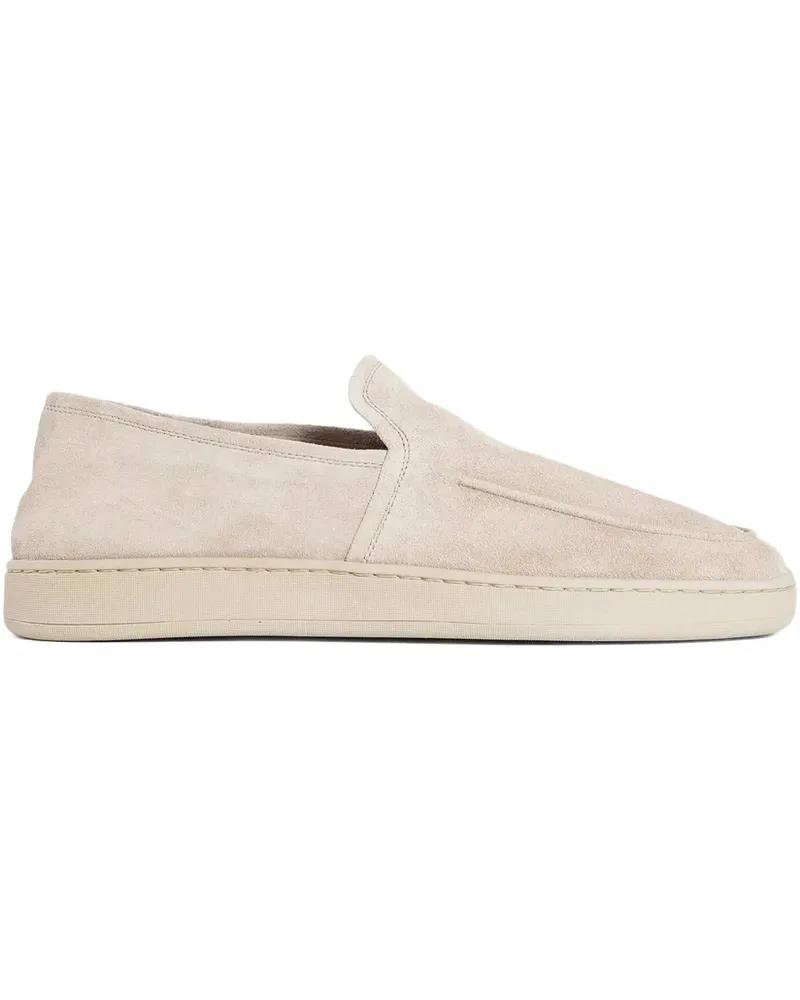 Officine Creative Italia Loafer aus Wildleder - Nude Nude
