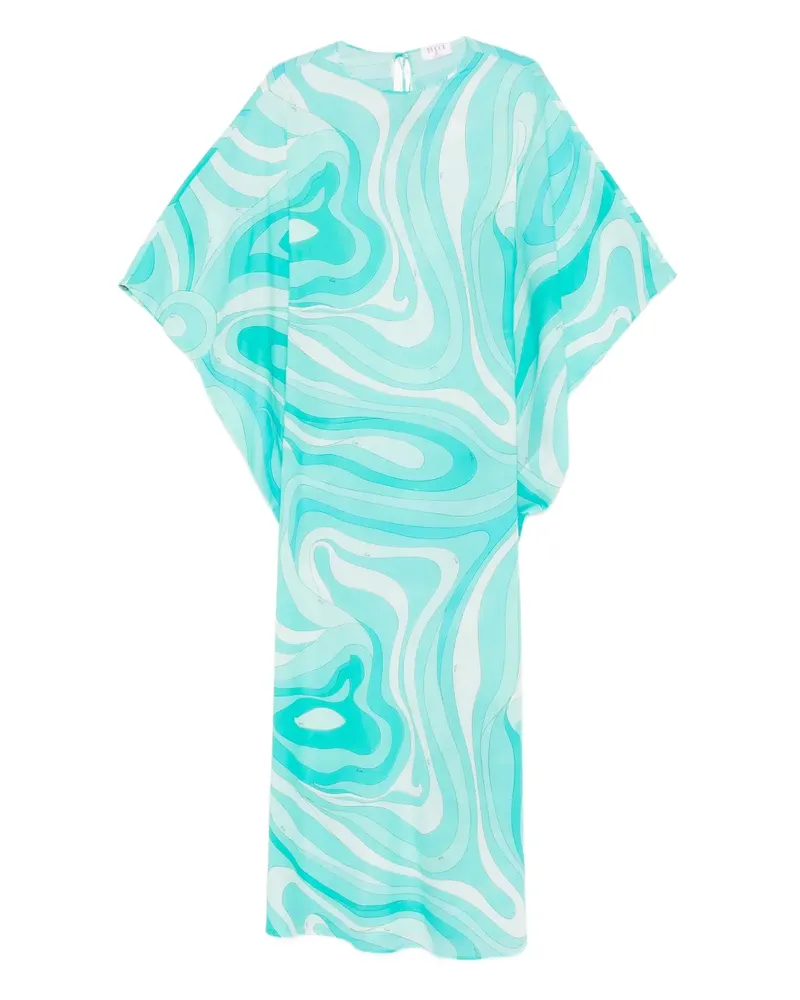 Emilio Pucci printed kaftan - Blau Blau