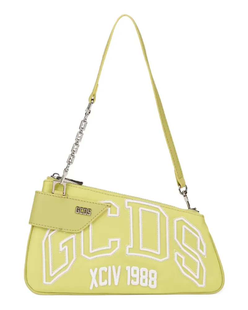 GCDS Comma Notte Schultertasche - Gelb Gelb