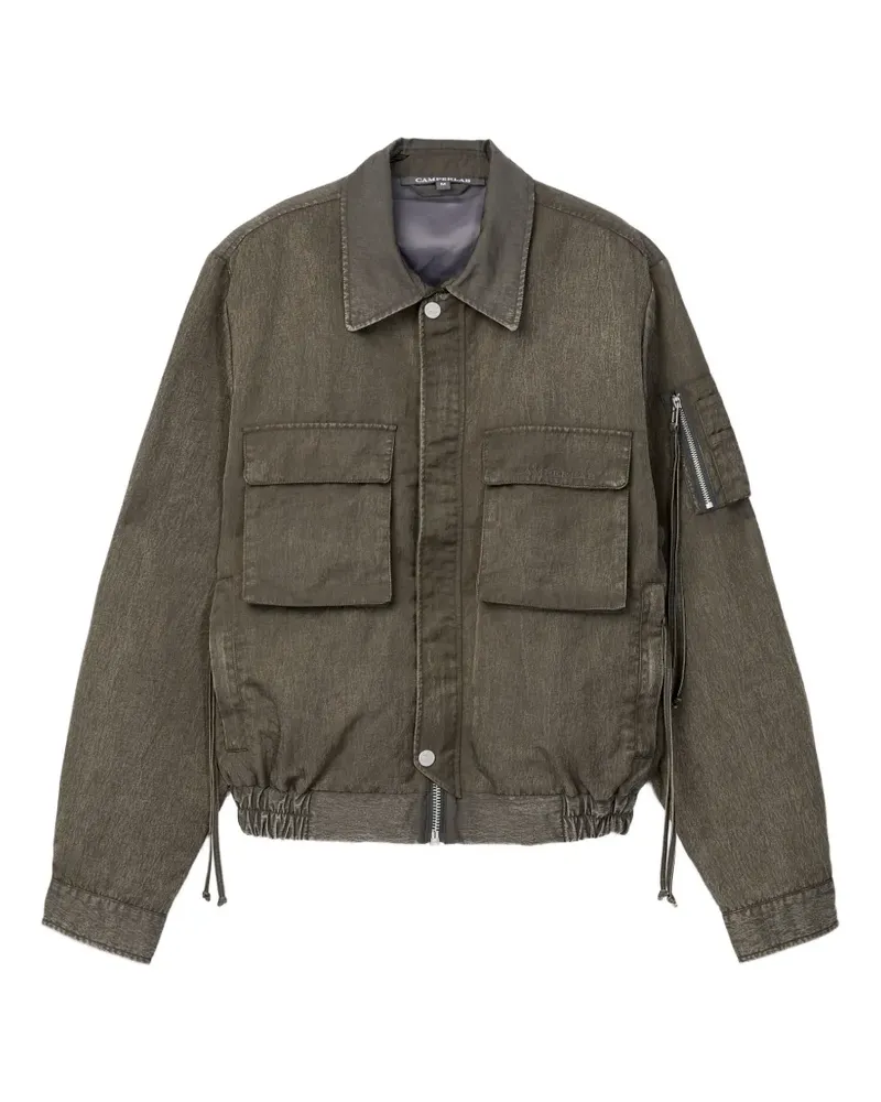 Camper Jacke mit Reißverschluss - Grün Grün