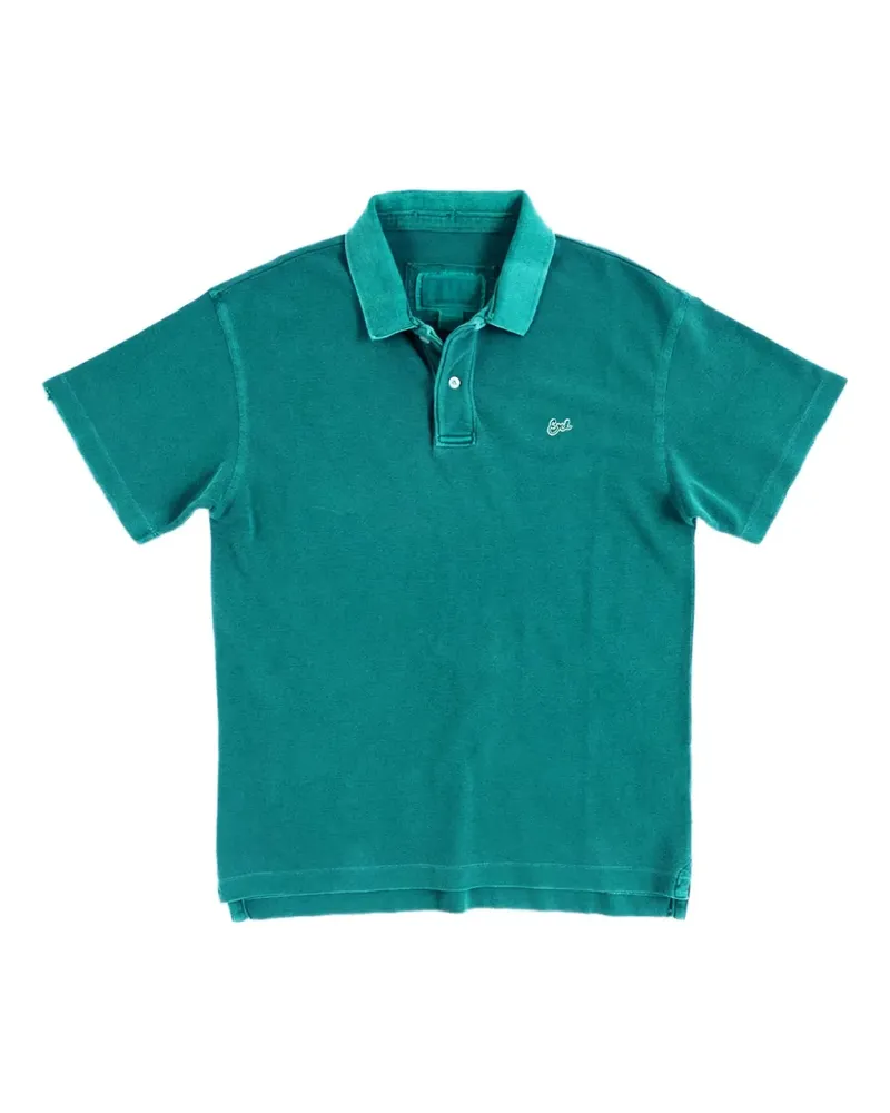 ERL Kurzärmeliges Poloshirt - Grün Grün