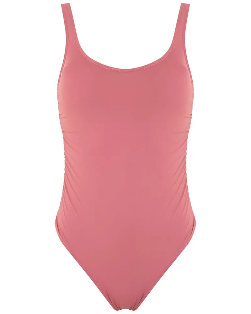 Amir Slama Badeanzug mit Cut-Out - Rosa Rosa