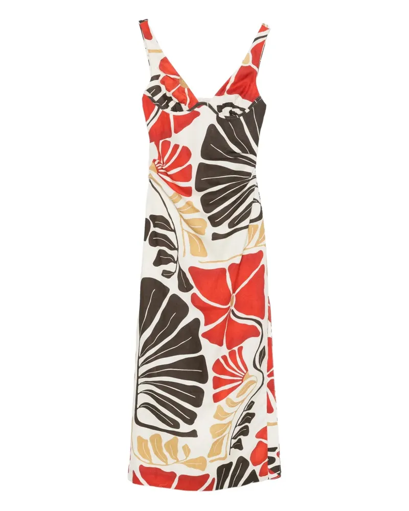 SIR Julietta floral-print maxi dress - Weiß Weiß