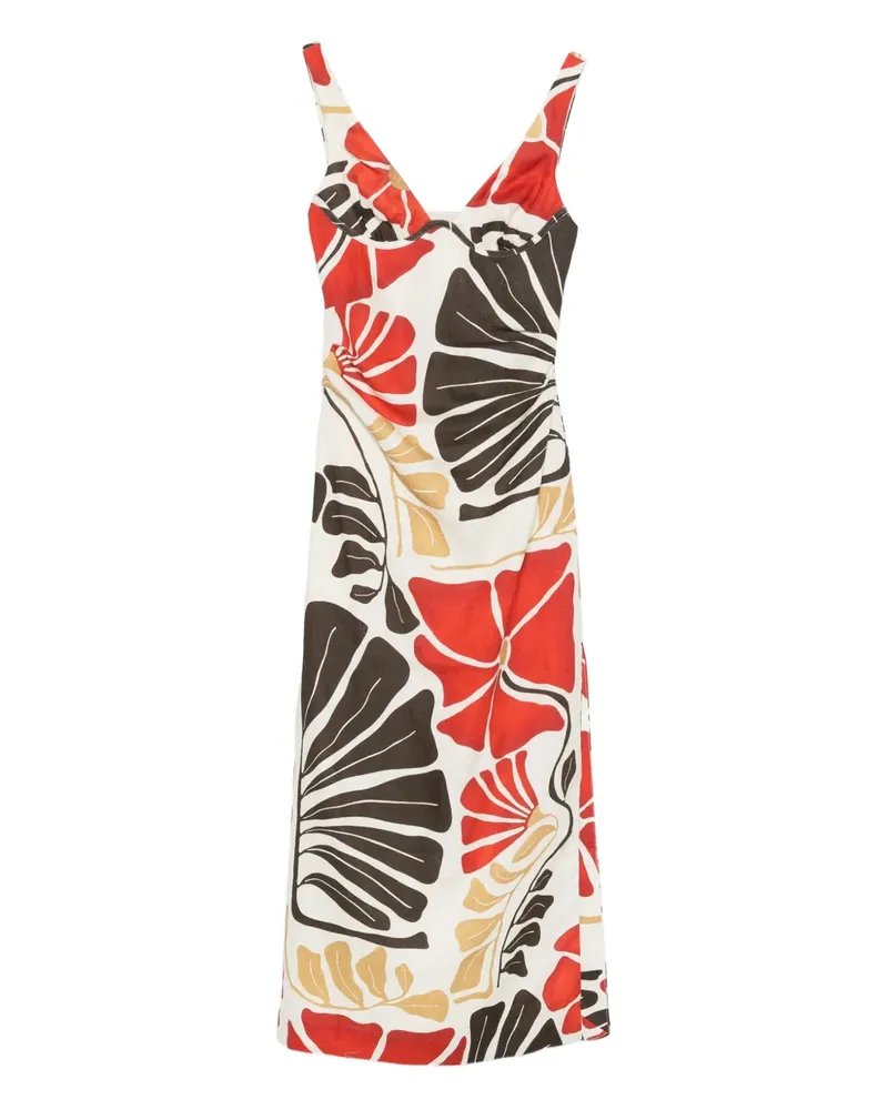 SIR Julietta floral-print maxi dress - Weiß Weiß