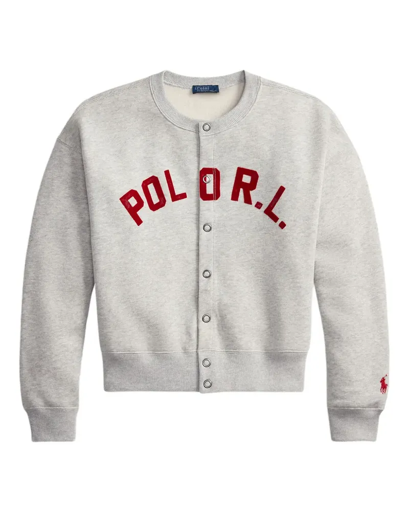 Ralph Lauren Fleece-Sweatshirt mit Logo - Grau Grau