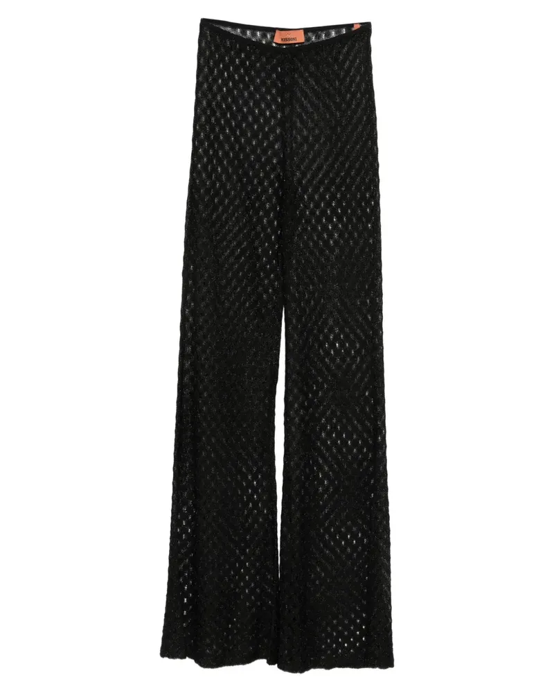 Missoni flared trousers - Schwarz Schwarz
